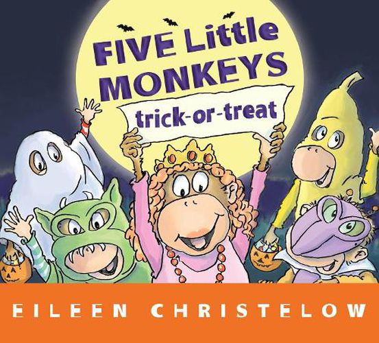 Cover image for Five Little Monkeys Trick-Or-Treat (Lap Board Book)