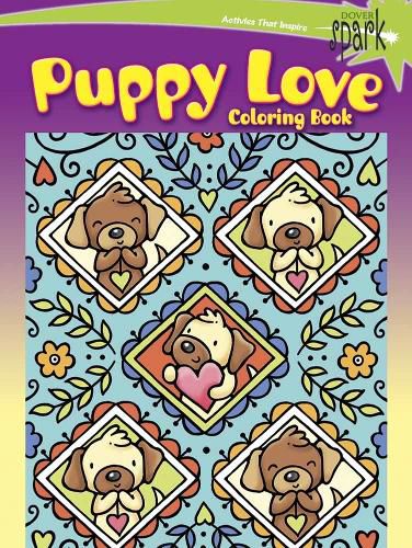 Cover image for SPARK Puppy Love Coloring Book