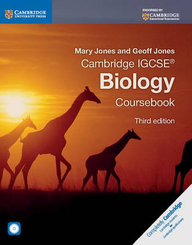 Cover image for Cambridge IGCSE (R) Biology Coursebook with CD-ROM