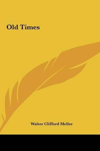 Cover image for Old Times