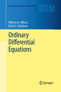 Cover image for Ordinary Differential Equations