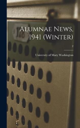 Cover image for Alumnae News, 1941 (Winter); 2