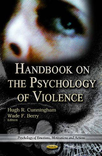 Cover image for Handbook on the Psychology of Violence