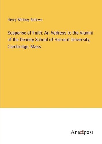 Cover image for Suspense of Faith