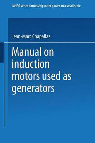 Cover image for Manual on Induction Motors Used as Generators