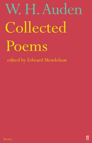 Cover image for Collected Auden