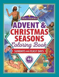 Cover image for Advent & Christmas Seasons Coloring Book