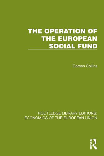 Cover image for The Operation of the European Social Fund