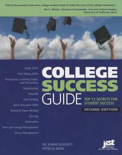 Cover image for College Success Guide: Top 12 Secrets for Student Success