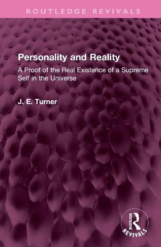 Cover image for Personality and Reality