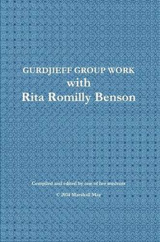 Cover image for Rita Romilly Benson