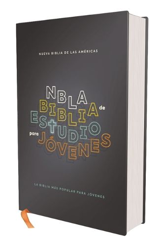 Cover image for Nbla, Biblia de Estudio Para Jovenes Adolescentes Tapa Dura, Azul, Comfort Print