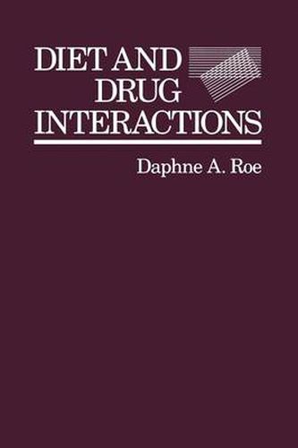 Cover image for Diet and Drug Interactions