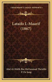 Cover image for Lataifo L-Maarif (1867)