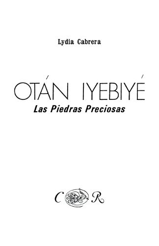 Cover image for Otan Iyebiye: Las Piedras Preciosas