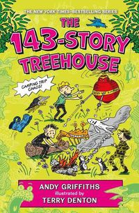 Cover image for The 143-Story Treehouse: Camping Trip Chaos!