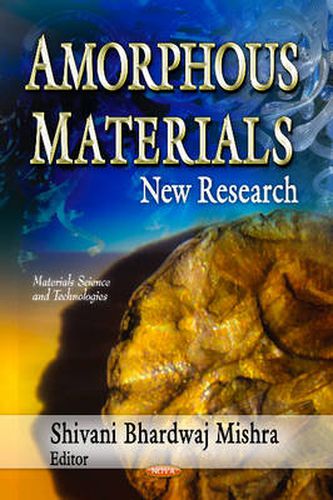 Cover image for Amorphous Materials: New Research