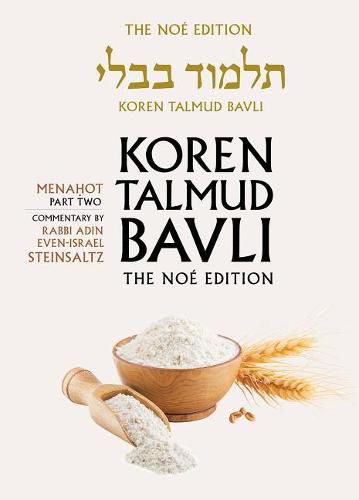 Cover image for Koren Talmud Bavli: Menahot Part 2, English