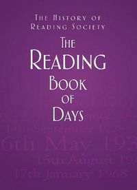 Cover image for The Reading Book of Days