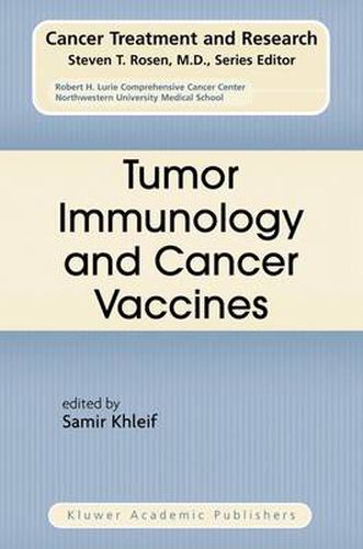 Cover image for Tumor Immunology and Cancer Vaccines