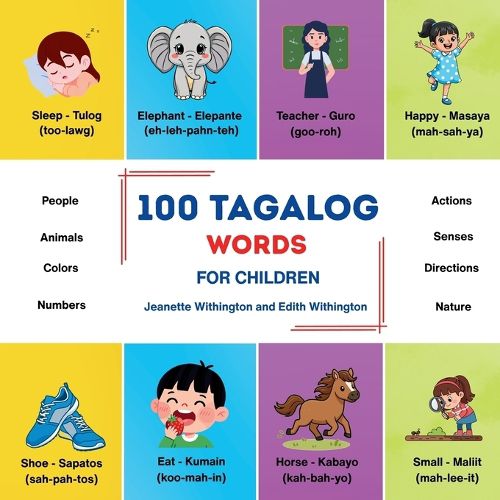 Cover image for 100 Tagalog Words for Children