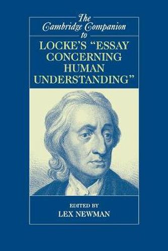 Cover image for The Cambridge Companion to Locke's 'Essay Concerning Human Understanding