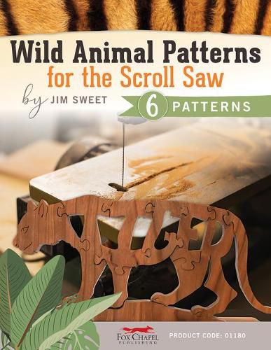 Cover image for Wild Animal Patterns for the Scroll Saw