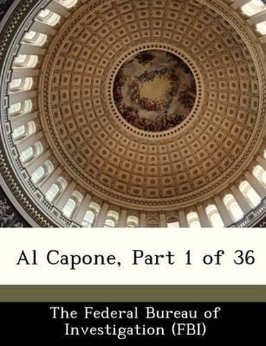 Cover image for Al Capone, Part 1 of 36