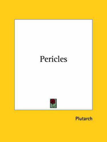 Cover image for Pericles