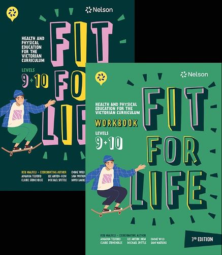 Cover image for Fit for Life Level 9 & 10: For the Victorian Curriculum Student Book and Workbook pack