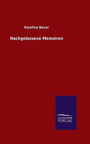 Cover image for Nachgelassene Memoiren