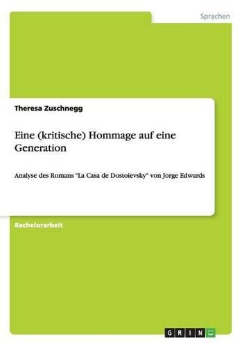 Cover image for Eine (Kritische) Hommage Auf Eine Generation