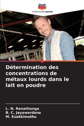 Cover image for Determination des concentrations de metaux lourds dans le lait en poudre