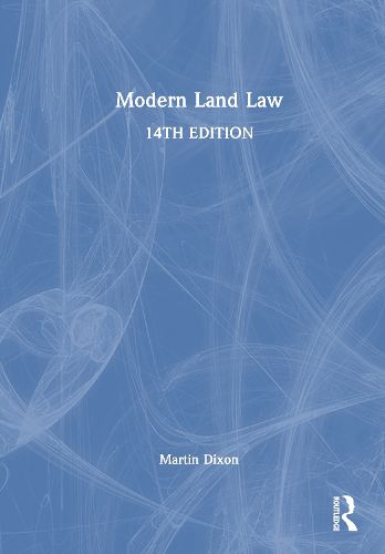 Cover image for Modern Land Law