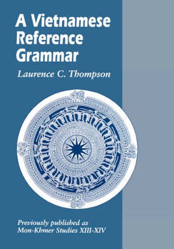 Cover image for A Vietnamese Reference Grammar