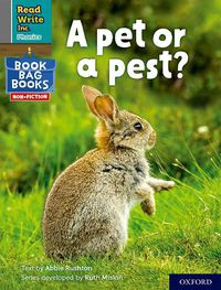 Cover image for Read Write Inc. Phonics: A pet or a pest? (Grey Set 7 NF Book Bag Book 4)