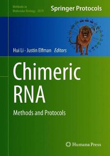 Cover image for Chimeric RNA: Methods and Protocols