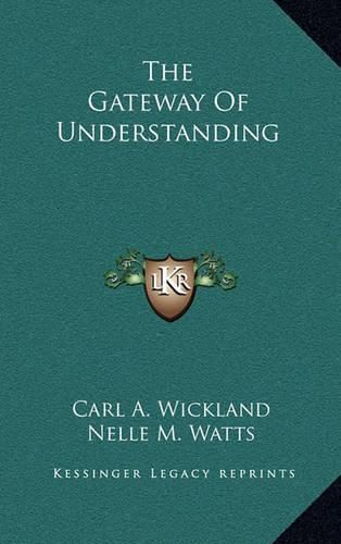 Cover image for The Gateway of Understanding