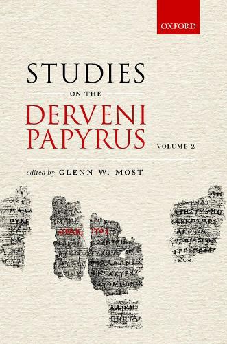 Cover image for Studies on the Derveni Papyrus, volume II