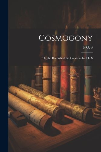 Cover image for Cosmogony