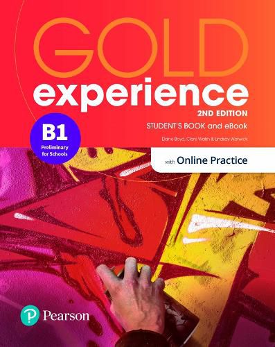 Cover image for Gold Experience 2ed B1 Student's Book & eBook with Online Practice
