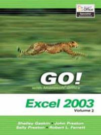 Cover image for Go! with Microsoft Excel 2003, Vol 2 and Student CD Package