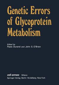 Cover image for Genetic Errors of Glycoprotein Metabolism