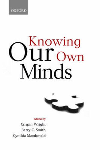 Cover image for Knowing Our Own Minds