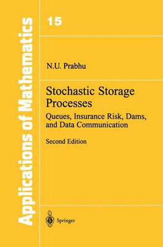 Cover image for Stochastic Storage Processes: Queues, Insurance Risk, Dams, and Data Communication