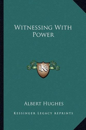 Cover image for Witnessing with Power