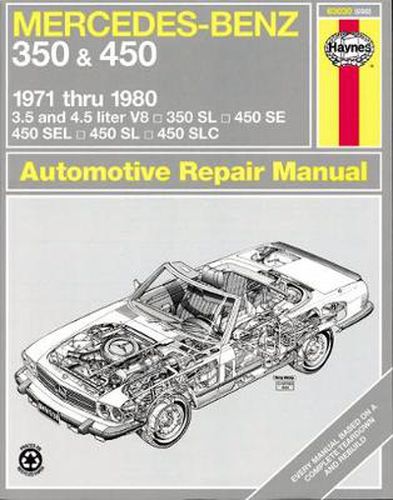 Cover image for Mercedes-Benz 350 & 450 (71 - 80)