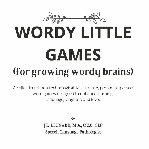 Cover image for Wordy Little Games