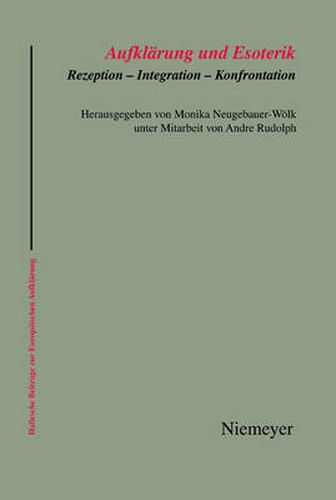 Cover image for Aufklarung und Esoterik