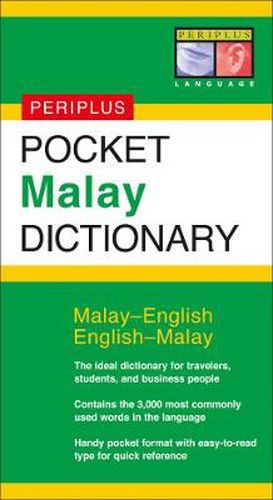 Cover image for Pocket Malay Dictionary: Malay-English English-Malay